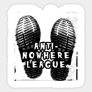 anti classic boot Sticker